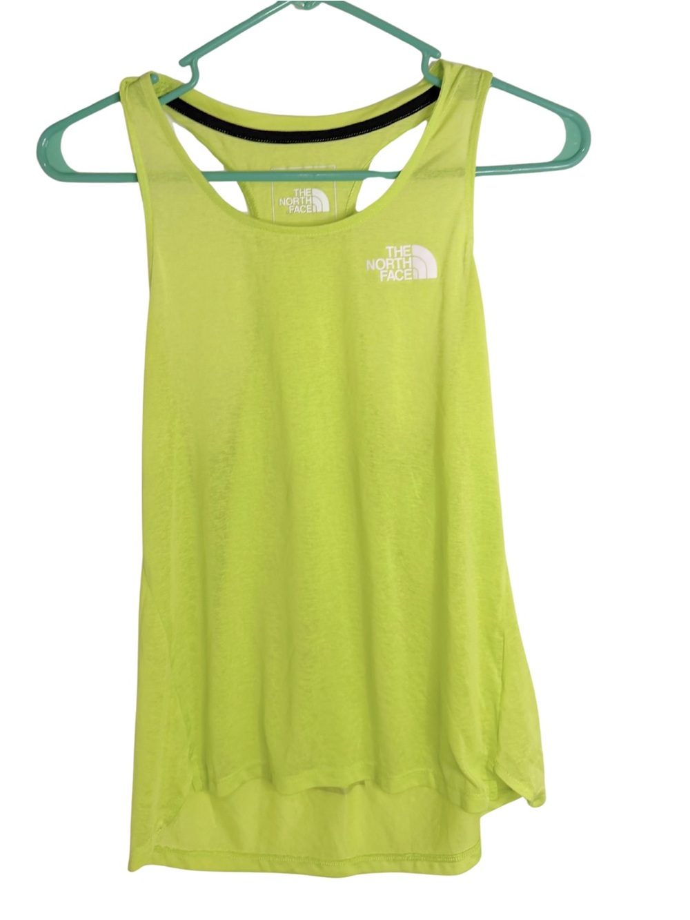 3/$20 The North Face Neon Racerback Tank Top Size Small